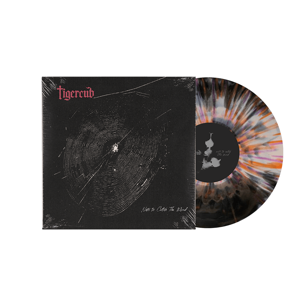 Nets To Catch The Wind 12" Vinyl - Black w/ White & Orange Splatter